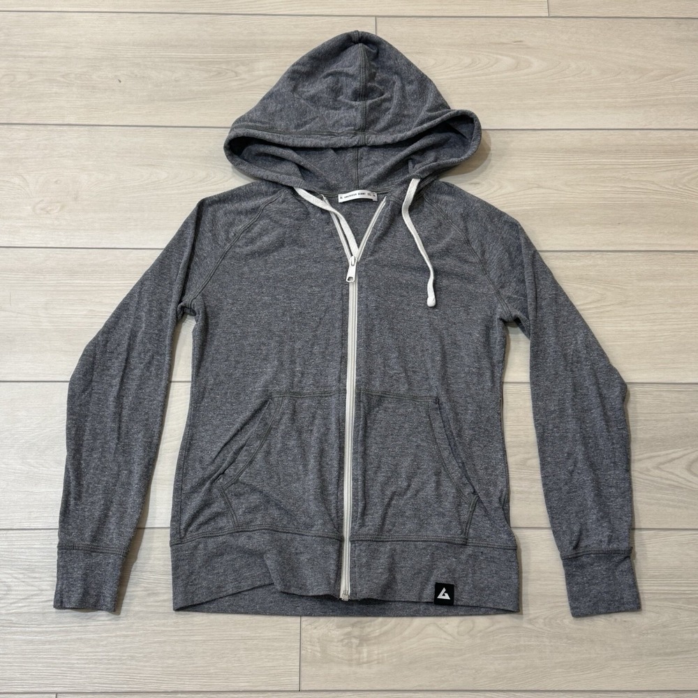American Giant‎ Classic Full Zip Dark Gray Hoodie Jacket Women's Sweater XS